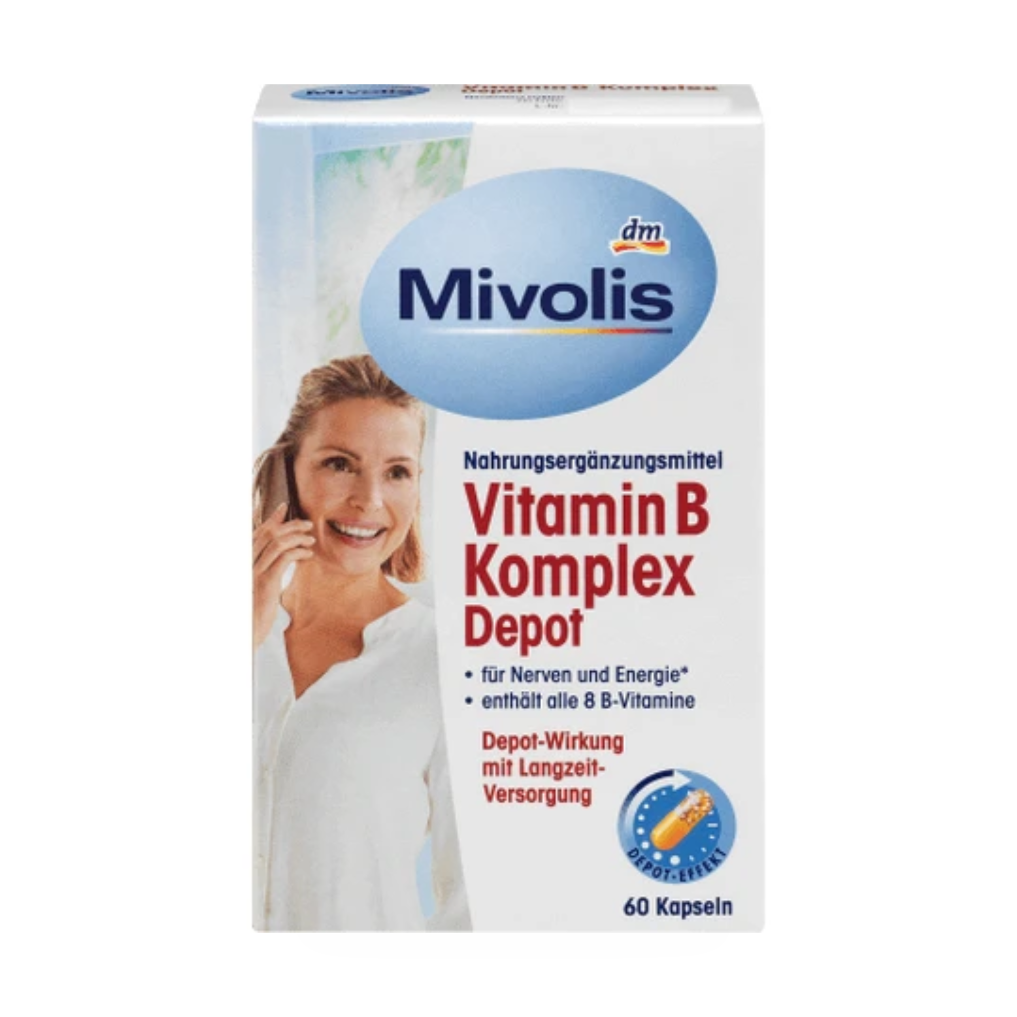 مکمل مجموعه ویتامین های گروه B میولیس | Mivolis