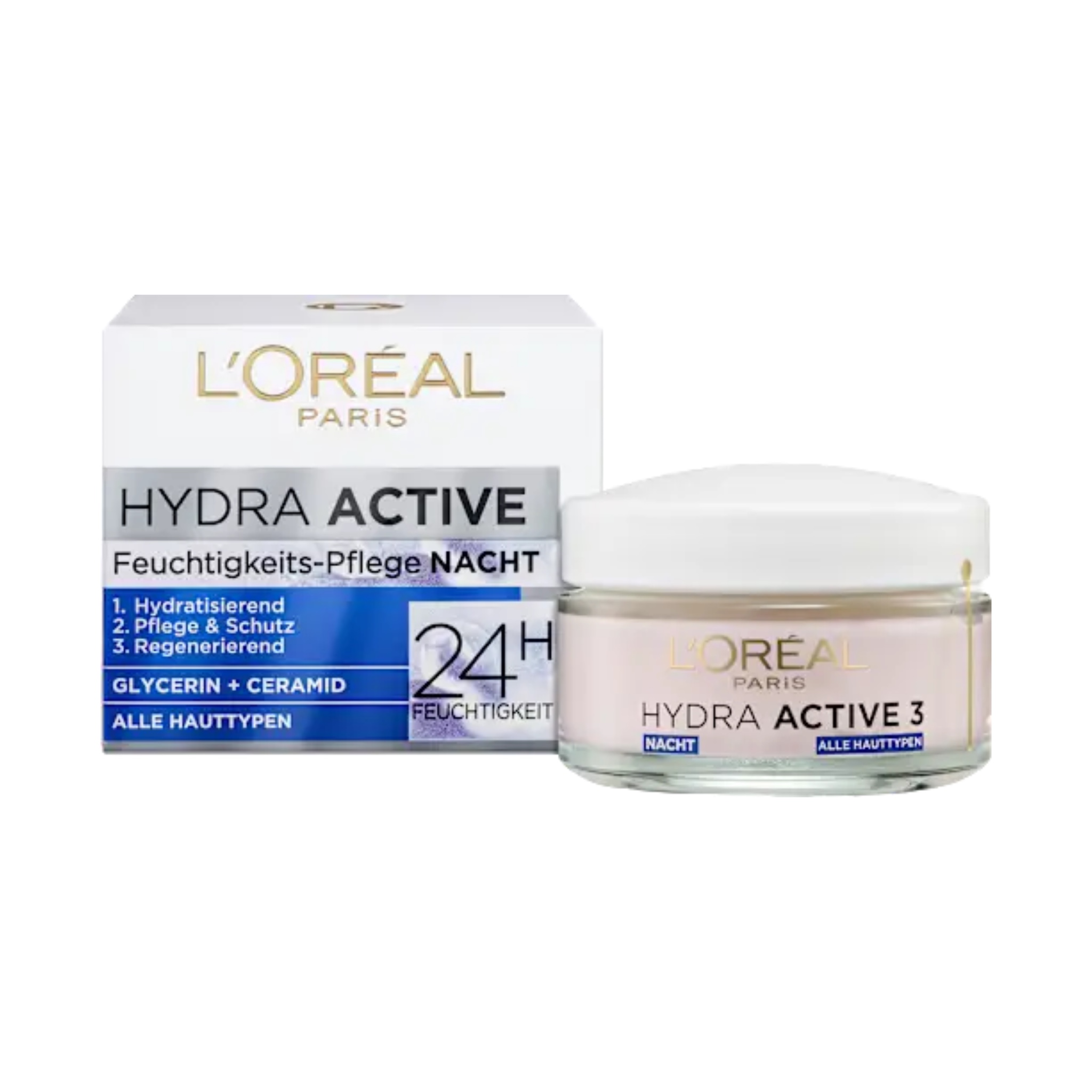 کرم شب آبرسان و مرطوب کننده LOREAL ACTIVE