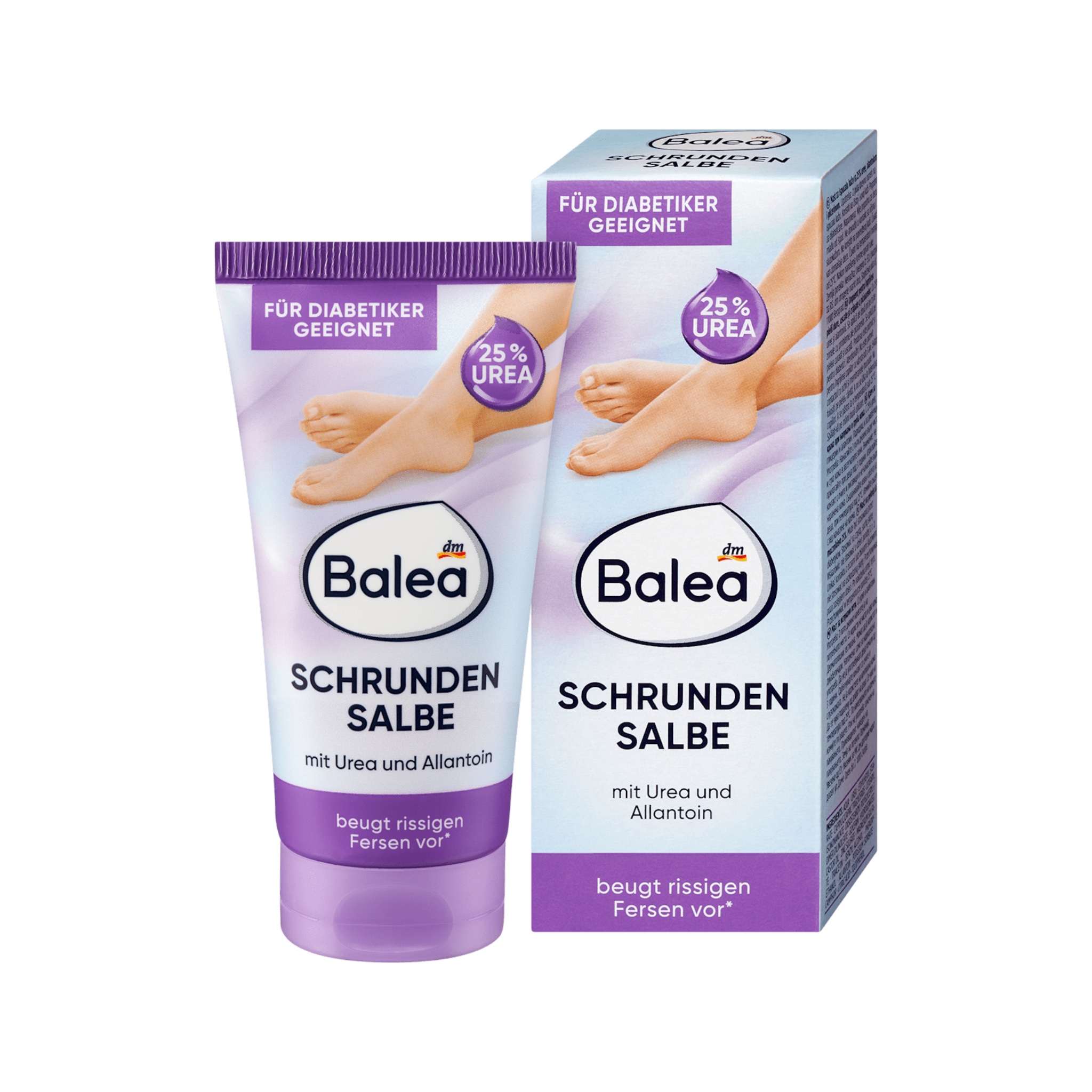 کرم ترک پا با اوره 25% Balea SCHRUNDEN SALBE