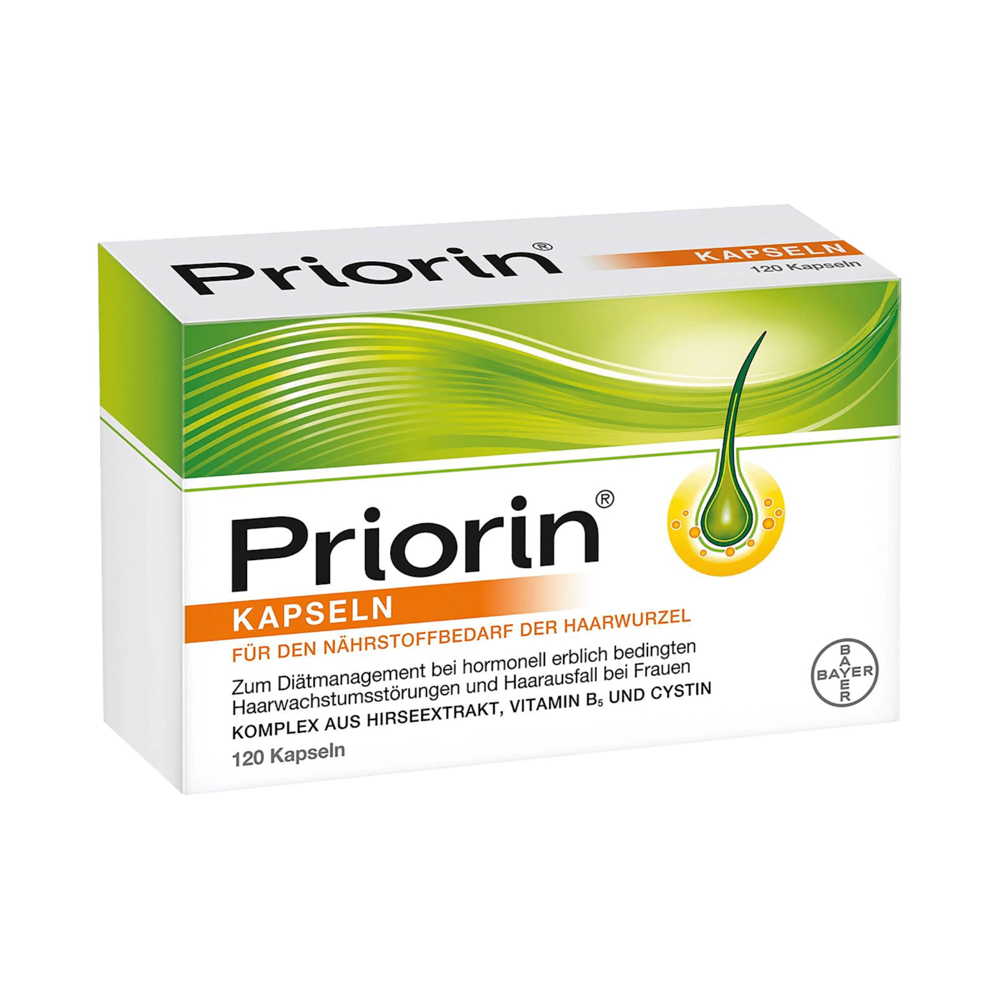 مکمل ضدریزش 120 عددی پریورین | Priorin