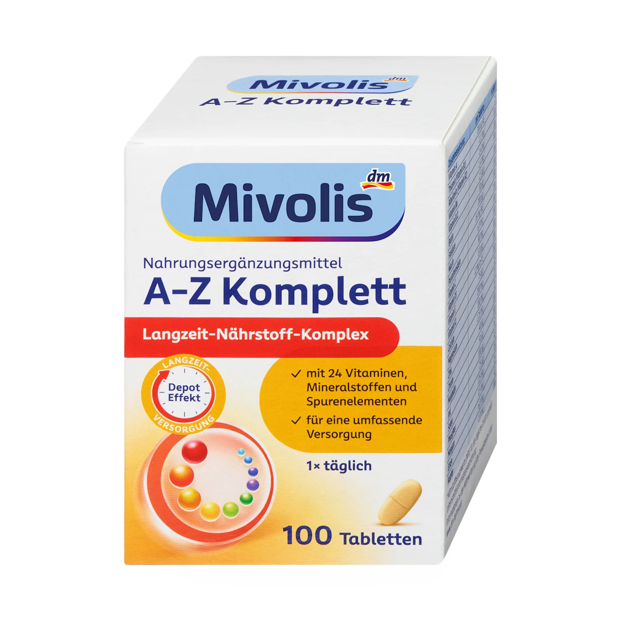 مولتی ویتامین روزانه زیر 50 سال میولیس | Mivolis