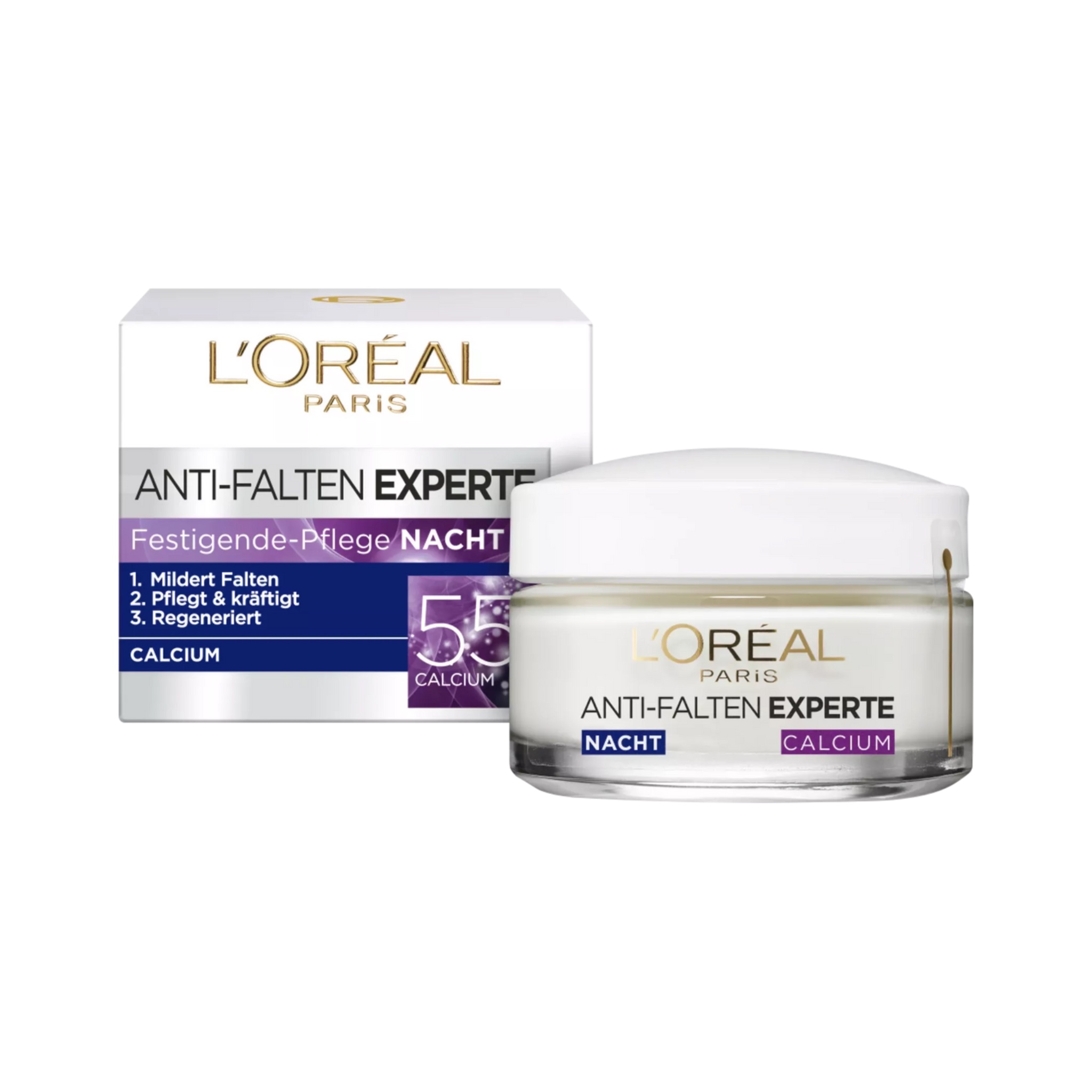 کرم شب ضدچروک مدل کلسیم LOREAL EXPERTE