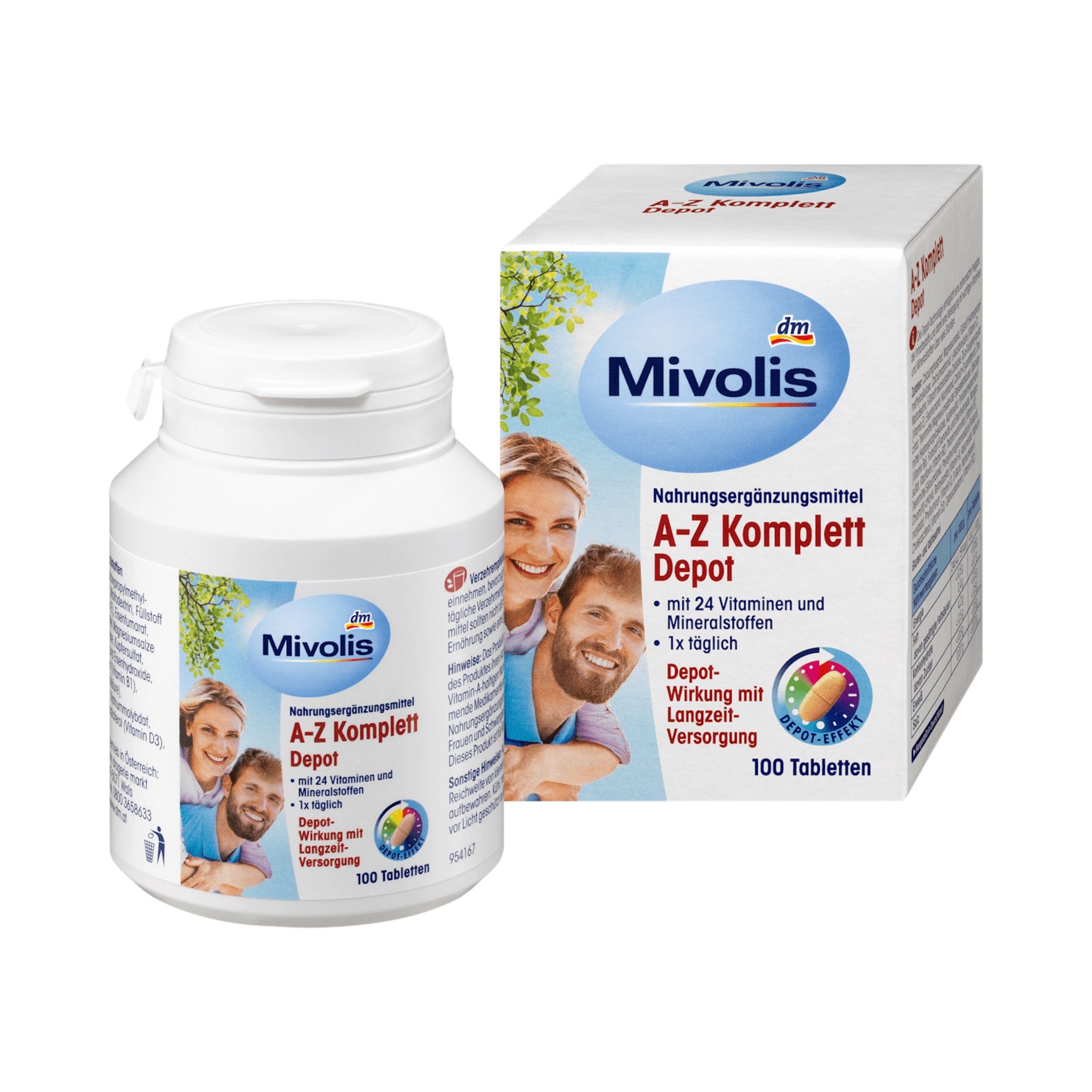 مولتی ویتامین روزانه زیر 50 سال میولیس | Mivolis