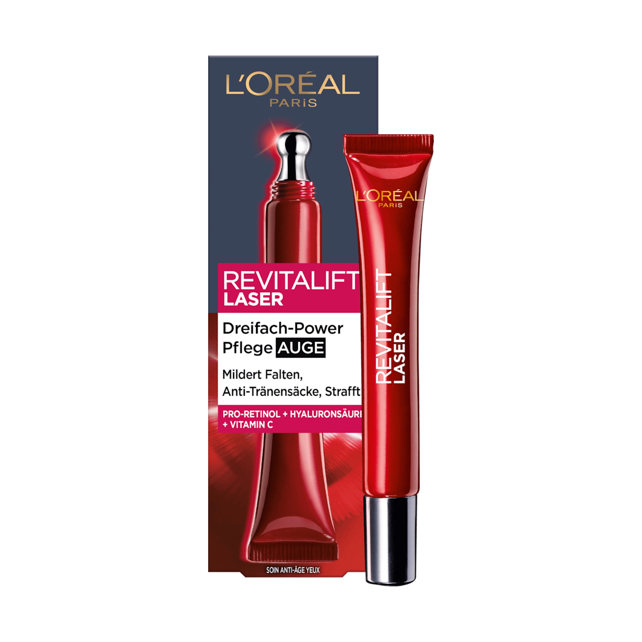 کرم ضدچروک دورچشم  مدل LOREAL LASER