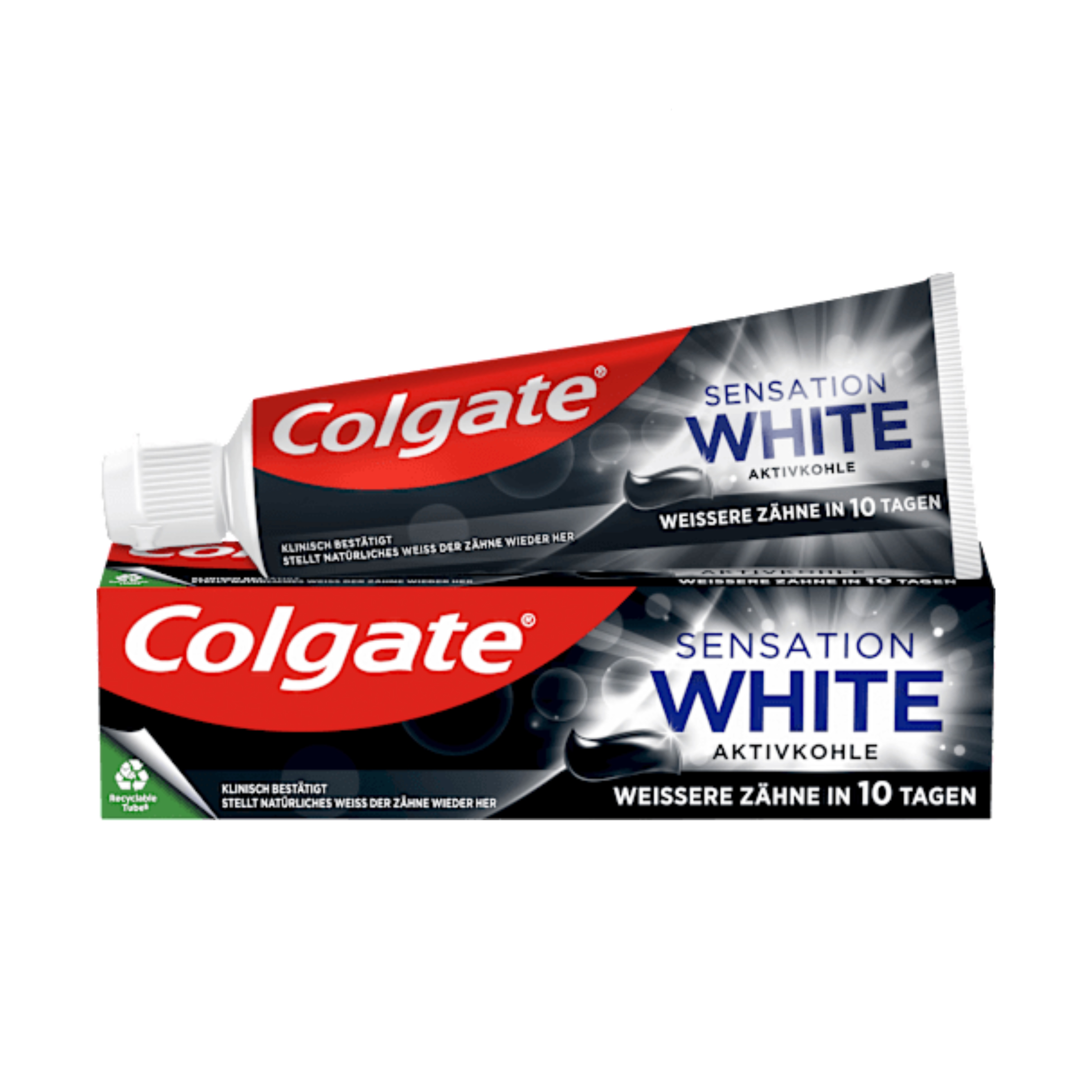 خمیردندان سفید کننده زغال فعال کولگیت | Colgate