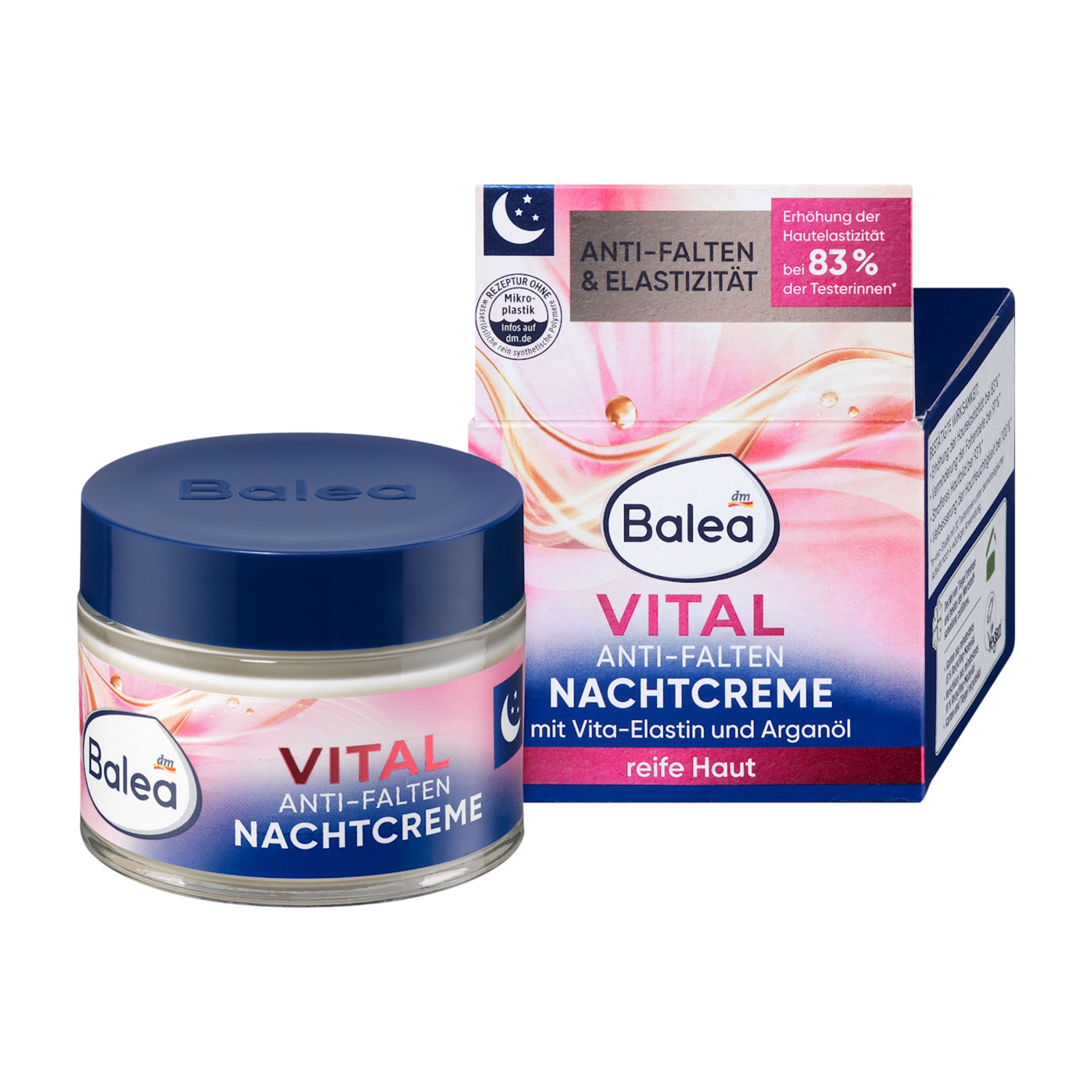 کرم شب ضدچروک مدل Balea VITAL