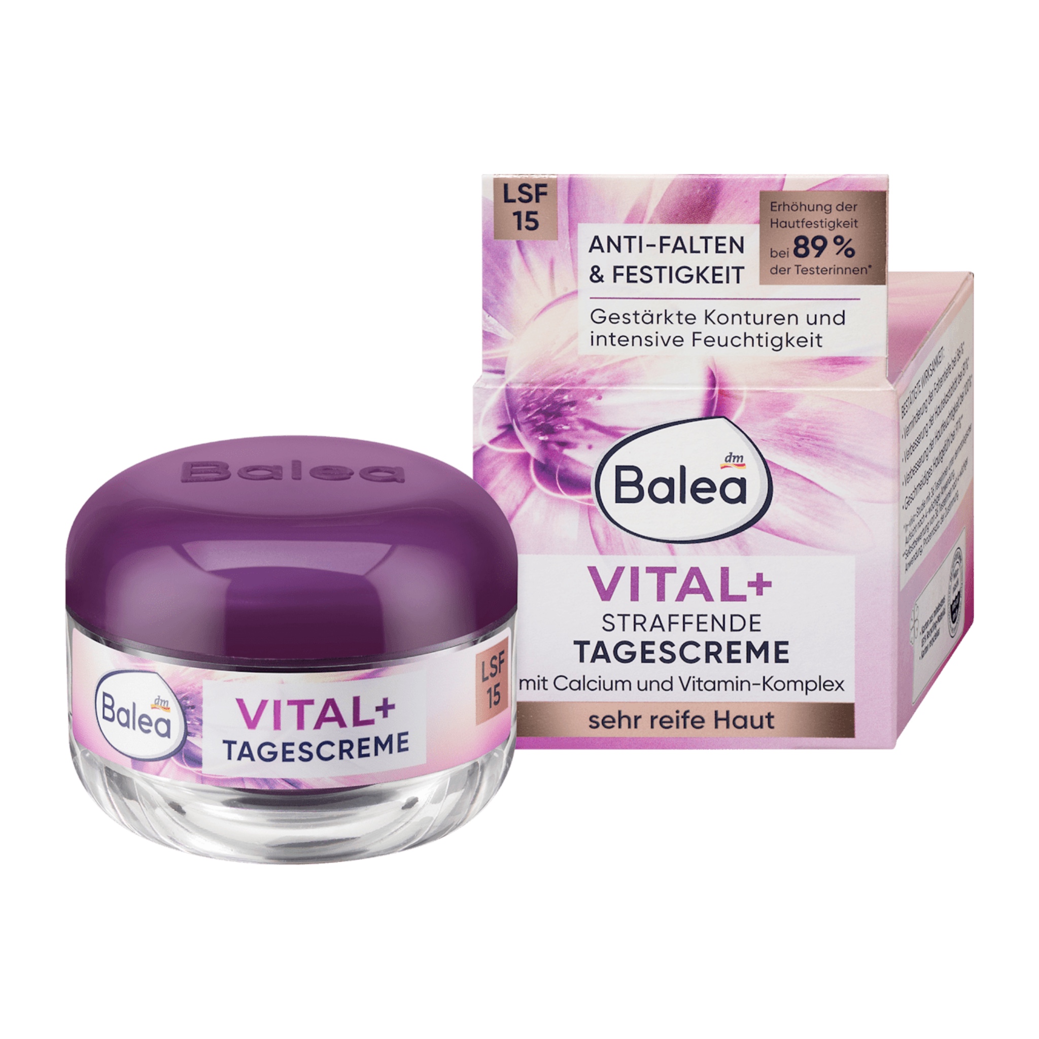 کرم روز ضدچروک مدل Balea +VITAL